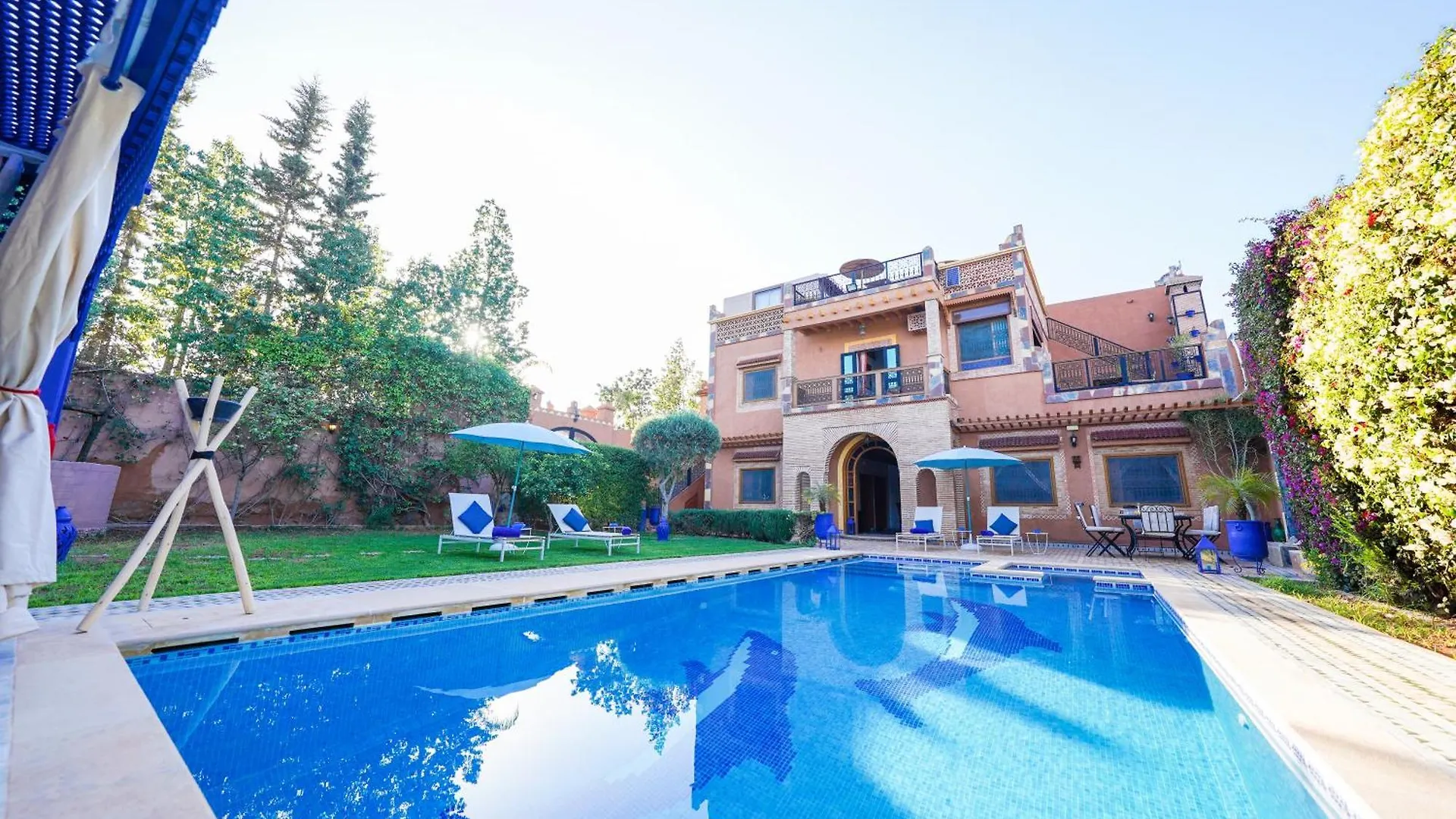Villa Timskrine Marrakech-Private Pool-Panoramic Mountain Views Marrákes Marokkó